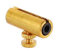 Odorkle Cello Wolf Tone Eliminator, Metal Mute Tube String Accessory, Adjustable Resonance Control, Reduces Wolftone Noise, Easy to Carry for Cello Players and Practice Use (Gold)