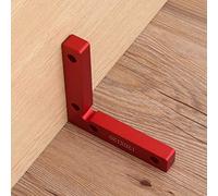 Odorkle Corner Clamp Aluminium Alloy Right Angle Corner Clamp 90 Degree L | Corner Clamp Aluminium Alloy Right Angle Corner Clamp 90 Degree L Shape 12 x 12 x 1.6cm for Wood Metal Welding Accurate