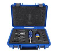 Odorkle Countersink Drill Bit Set 3.2-4.8mm, Adjustable Depth Stop Counterbore with Hard Aluminum Alloy for Woodworking Drilling