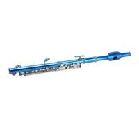 Odorkle Cupronickel Piccolo Flute, Blue E Key Piccolo for Beginners, 6 Holes, Comfortable Playing and Beautiful Sound
