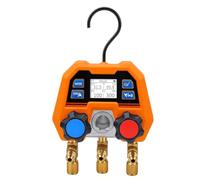 Odorkle Digital Manifold Gauge, -14 to 800 Psi Range with Bluetooth App