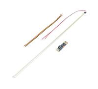 Odorkle LED Backlight Light Strip LCD Monitor Light Bar with High Density LED Particles 50000 Hours Lifespan 8W Low Power Fiberglass Board for PC Lamps Blue White (Fiberglass Board 2)