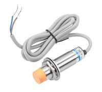 Odorkle LJ18A3 8 Z EX Inductive Proximity Switch, Brass Plated DC 2 Wire Proximity Sensor, 8mm Detection, Normally Open Non Contact Sensing for Industrial Automatic Control