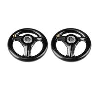 Odorkle Machine Tool Hand Wheel, Engineering Plastic 3 Spoke Handwheel 12 X 100mm, Removable Handle Smooth Control for Lathe Milling Machine Drill Press Users 2 Sets
