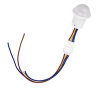 Odorkle MR Series Infrared Motion Sensor Control Switch Automatic LED Sensor Switch 85 to 265V 1 to 40W 4 10m Sensing 40s Delay for Hallway Closet Stair Light Users (MR-HW06A 35mm long, 25mm diameter)
