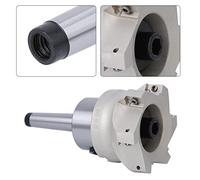 Odorkle MT2-FMB27 Collet Chuck Holder with 6-Flute Face Mill Cutter 80-27-6-Flute BAP400R for CNC Milling 1604APMT Inserts High Hardness Oxidation (#2)