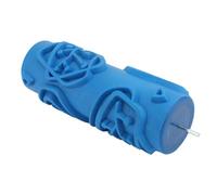 Odorkle Pattern Paint Roller Rubber Texture Tool for Walls Ceiling Decorative Art, Classic Brick Embossing Design with Durable Handle, Furniture Floors Painting Sponge Brush Stamps (Rubber 2)