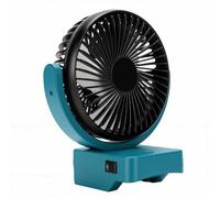 Odorkle Portable Cordless Jobsite Fan Fit for PARKSIDE 20V Battery Brushless Motor USB A and USB C