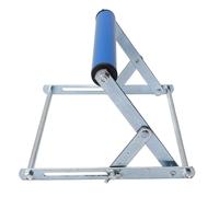 Odorkle Portable Miter Saw Stand, Adjustable Height Stainless Steel Support Frame for Table Saws and Wood Cutting Tools, Heavy Duty Workbench Base with Ball Bearing Rollers for Garage (Blue)