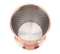 Odorkle Stainless Steel Drinking Cup, 304 Metal Cocktail Glass 400ml with | Stainless Steel Drinking Cup, 304 Metal Cocktail Glass 400ml with Handle, Unbreakable Tumbler for Whiskey Beer Juice, Bar