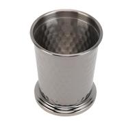Odorkle Stainless Steel Drinking Cup, 304 Metal Cocktail Glass 400ml with | Stainless Steel Drinking Cup, 304 Metal Cocktail Glass 400ml with Handle, Unbreakable Tumbler for Whiskey Beer Juice, Bar