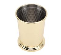 Odorkle Stainless Steel Drinking Cup, 304 Metal Cocktail Glass 400ml with | Stainless Steel Drinking Cup, 304 Metal Cocktail Glass 400ml with Handle, Unbreakable Tumbler for Whiskey Beer Juice, Bar