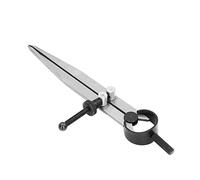 Odorkle Wing Divider Leather Compass, Carbon Steel Wing Divider with Spring Nut for Accurate Scribing and Marking on Wood, Plastic, Metal (125mm)