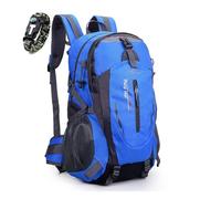 Odot 50L Ultra Lightweight Backpack Foldable Hiking Daypack Waterproof Rucksack Travel Bag for Men Women Outdoor Camping Mountaineering Walking Cycling Climbing (50L,Blue)