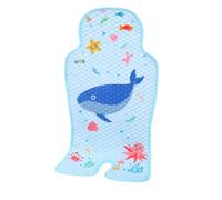 Odot Baby Pushchair Seat Liners, Universal Summer Stroller Seat Soft Comforts Ice Pushchair Liners Washable Pram Seat for Buggy Pushchair and Car Seat (Universal/Blue Whale,33x66cm)