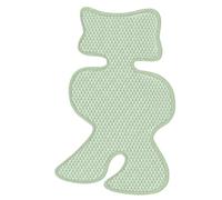 Odot Baby Pushchair Seat Liners, Universal Summer Stroller Seat Soft Comforts Liners Washable Pram Seat for Buggy Pushchair and Car Seat (Green,70x40cm)