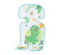 Odot Baby Pushchair Seat Liners, Universal Summer Stroller Seat Soft Comforts Liners Washable Pram Seat for Buggy Pushchair and Car Seat (70x33cm,Green)