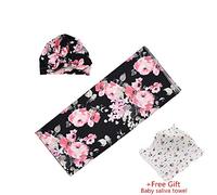 Odot Baby Soft Knit Pure Blanket for Boys and Girls, Toddler Warm Swaddle Sleeping Throw Blankets Knitted Unisex Patterns Pram Cot Bed Textured Sleep Blanket (86cm x 137cm,Flower 5)