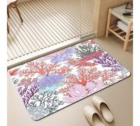 Odot Bath Mat Non Slip Washable Large Small (Marine animal 4,80x120cm)