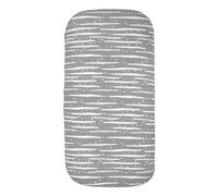 Odot Cot Bed Sheets, Bedside Cribs Fitted Sheets for Boys and Girls, Baby Bed Sheets Cot Bed Mattress Protector, Bassinet Sheets, Easy Care Soft and Dureable (81x40.6x10cm,Stripe)