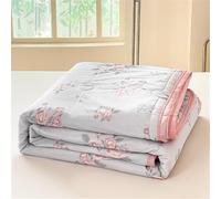 Odot Coverless Duvet 2.5 Tog for Single Double King Size, Summer Duvet No Cover Cosy and Lightweight Quilt Breathable Cooling Bedspreads Quilted Throw for Beds (Pink rose,200 * 230cm)