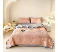 Odot Coverless Duvet 4.5 Tog for Single Double King Size, Summer Quilted Duvet Throw Blanket for Sofa Bed, Soft Lightweight Bedspreads Bed Coverlet Throw Quilting (Jade,200x230cm)