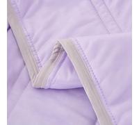 Odot Coverless Duvet 4.5 Tog Single Double King Size Reversible Summer Quilted Duvet Throw Blanket for Sofa Bed, Soft Lightweight Bedspreads Bed Coverlet Throw, Colorful Simple (Purple,200x230cm)