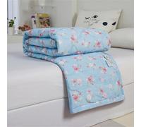 Odot Coverless Duvet Single Double King Size, Reversible Summer Quilted Duvet 2.5 Tog Cosy and Lightweight Quilt Breathable Cooling Bedspreads Quilted Throw for Beds (Romantic Roses,200 * 230cm)