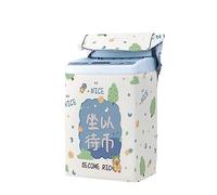 Odot Flower Print Portable Washing Machine Cover, Top Load Washer Dryer Cover, Waterproof Full-Automatic/Wheel Washing Machine Cover Protective Cloth (XL capacity 8.5~12KG,Tree)