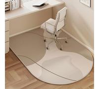 Odot Office Chair Mat for Carpeted and Hardwood Floor Protector, Modern Non-Slip Computer Gaming Rolling Chair Desk Mat Protection Carpet for Wooden Floors (Abstract,90x120cm)
