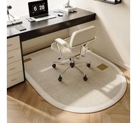 Odot Office Chair Mat for Carpeted and Hardwood Floor Protector, Non-Slip Computer Gaming Rolling Chair Desk Mat Multi-Purpose Protection Carpet Modern for Wooden Floors (Grid,100x120cm)