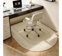 Odot Office Chair Mat for Carpeted and Hardwood Floor Protector, Non-Slip Computer Gaming Rolling Chair Desk Mat Multi-Purpose Protection Carpet Modern for Wooden Floors (Classic,90x150cm)