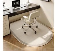 Odot Office Chair Mat for Carpeted and Hardwood Floor Protector, Non-Slip Modern Computer Gaming Rolling Chair Desk Mat Multi-Purpose Protection Carpet for Wooden Floors (Simple,80x120cm)