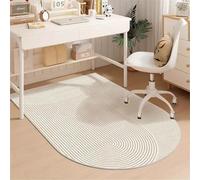 Odot Office Chair Mat for Carpeted and Hardwood Floor Protector, Non-Slip Modern Minimalism Computer Gaming Rolling Chair Desk Mat Protection Carpet for Home Wooden Floors (Elegant,60x120cm)