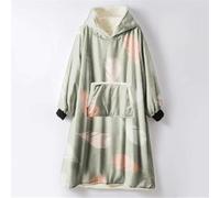 Odot Oversized Hoodie Sweatshirt Blanket, Multicolor Super Soft Warm Comfortable Plush Blanket Microfiber Hoodie Giant Hoody Front Pocket Adults Teens Man (One Size (110cm/43in),red Feather)