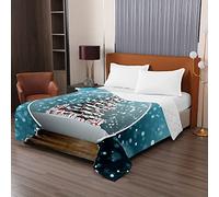 Odot Quilted Bedspread Bed Throws Soft Microfiber Double King Quilted Coverlets 3D Christmas printing Comforter Cover Bedding Quilt for Room Decor (220x240cm,Crystal Balls)