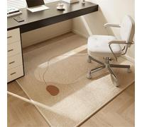 Odot Square Office Chair Mat for Carpeted and Hardwood Floor Protector, Non-Slip Computer Gaming Rolling Chair Desk Mat Multi-Purpose Protection Carpet for Wooden Floors (Abstract,80x80cm)