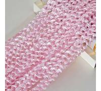 Odot String Door Curtain, Beaded Curtain with Fringe 1 Piece Rod Pocket Fly Insect Bug Screen for Doorway String Door Panel for Room Divider Decorative Party Bedroom (Pink B,100x200cm)
