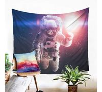 Odot Tapestry Wall Hanging, Animal PrintedWall Art Tapestries Decor Beach Towel Blanket Table Cloth Meditation Yoga Mat Rugs Bedsheet for Dorm Home Decor (150x130cm,Purple galaxy)