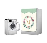 Odot Washer Dustproof Cover Front Load, Washing Machine Dryer Protector Sunscreen Waterproof Tumble Dryer Case Protective Cover for Most Front Loadi (Mother's Day,S-capacity 4.5~5.6 kg)