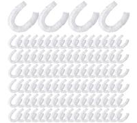 Odoukey 100Pcs Clear Plastic Disposable Cage Liners, Rabbit Guinea Pig Leak Proof Toilet Film for Bunnies Ferrets Chinchillas Birds Small Animals