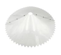 Odoukey Bird Feeder Baffle Squirrel Proof Clear Pole Guard For Bird Feeder Protection, 19