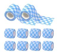Odoukey Dog Paw Bandage 10 Rolls Disposable Pet Paws Protector Anti Dirty Boots 157x2'' Booties for Cats