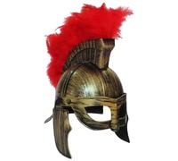 Odoukey Spartan Helmet Medieval Armour Spartan Costume Ancient Viking Roman Helmet for Halloween Role Play Cosplay Party Viking