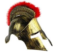 Odoukey Spartan Helmet Medieval Armour Spartan Costume Ancient Viking Roman Helmet for Halloween Role Play Cosplay Party Sparta