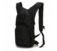 Odoukey Waterproof Hiking Rucksack Backpack With Helmet Holder, Multipurpose Rucksack For Hiking And Cycling, Black
