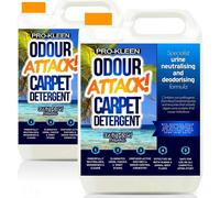 Odour Attack Carpet Solution Shampoo 10L Ocean Fresh ProKleen Clear One Size