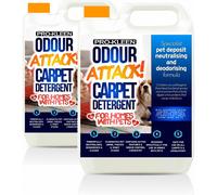Odour Attack Pet Carpet Cleaner Shampoo - 2 x 5L ProKleen Clear One Size