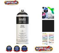 Liquitex 4450337 Professional Spray Paint 400 ml, Carbon Black
