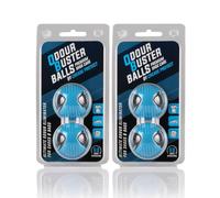 Odour Buster Balls - Ultimate Sneaker Deodoriser & Freshener - Fresh Scent for Shoes & Bags - by Crease Protect (2 Packs)